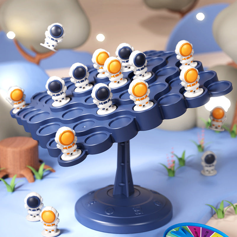 Jeu d’équilibre avec astronaute pour enfants
