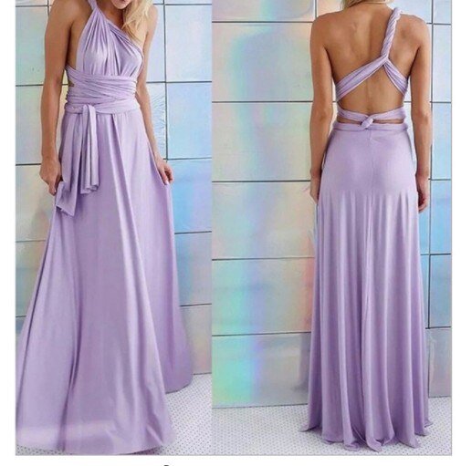Evita - Universal maxi festive dress with draping