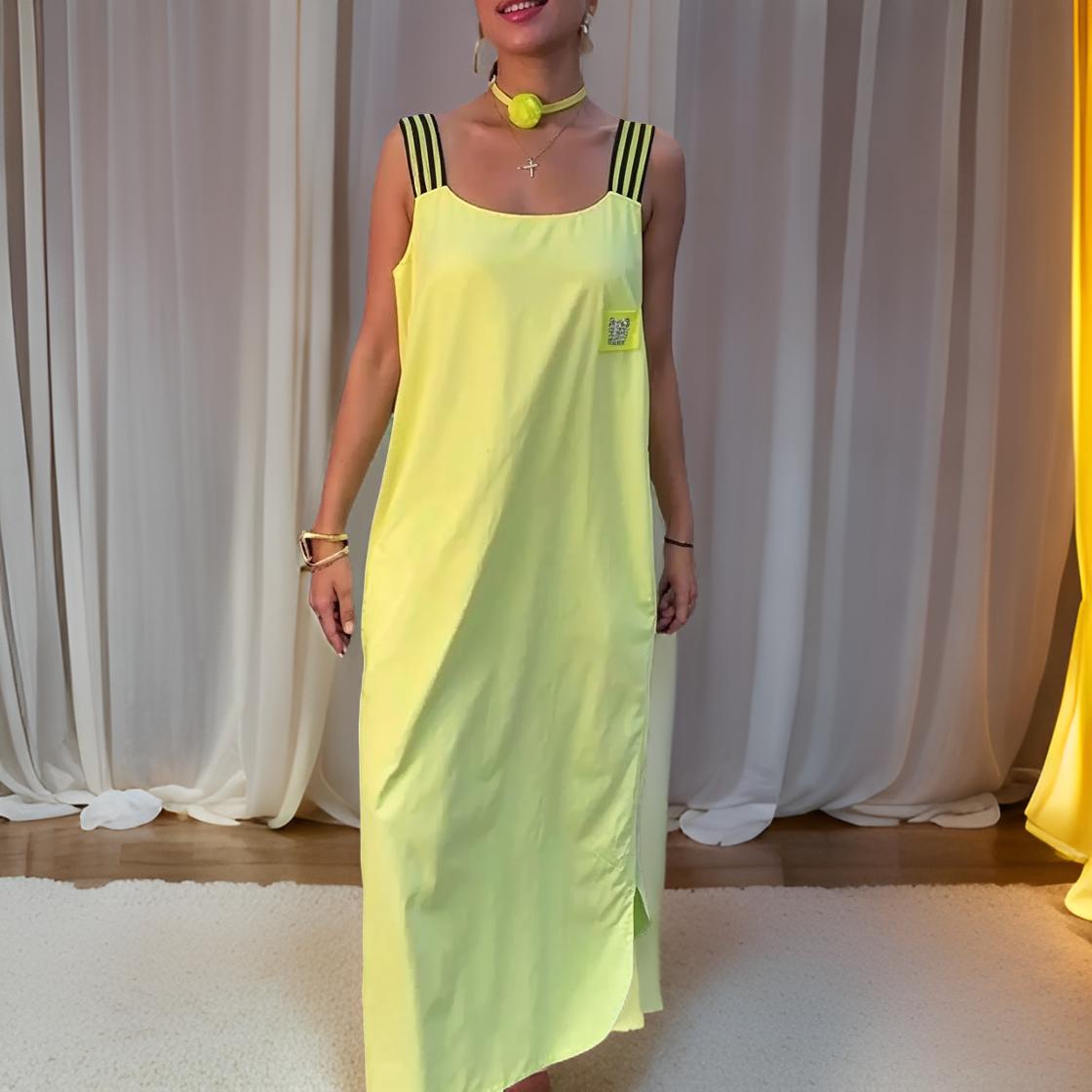 Joanna - Daily Long Dress Without Sleeves