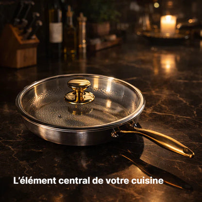 Poêle classique certifiée en titane pur