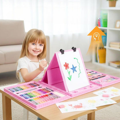 Coffret artistique créatif de luxe pour enfants