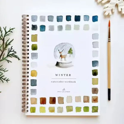 Livre de peinture à l’aquarelle – idéal pour se détendre et se relaxer !
