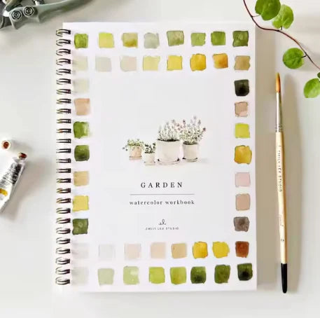 Livre de peinture à l’aquarelle – idéal pour se détendre et se relaxer !