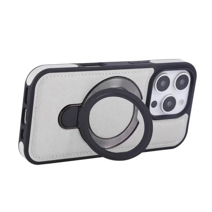 Coque élégante pour iPhone avec support dissimulé