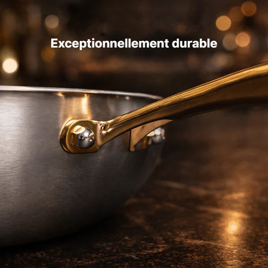 Poêle classique certifiée en titane pur