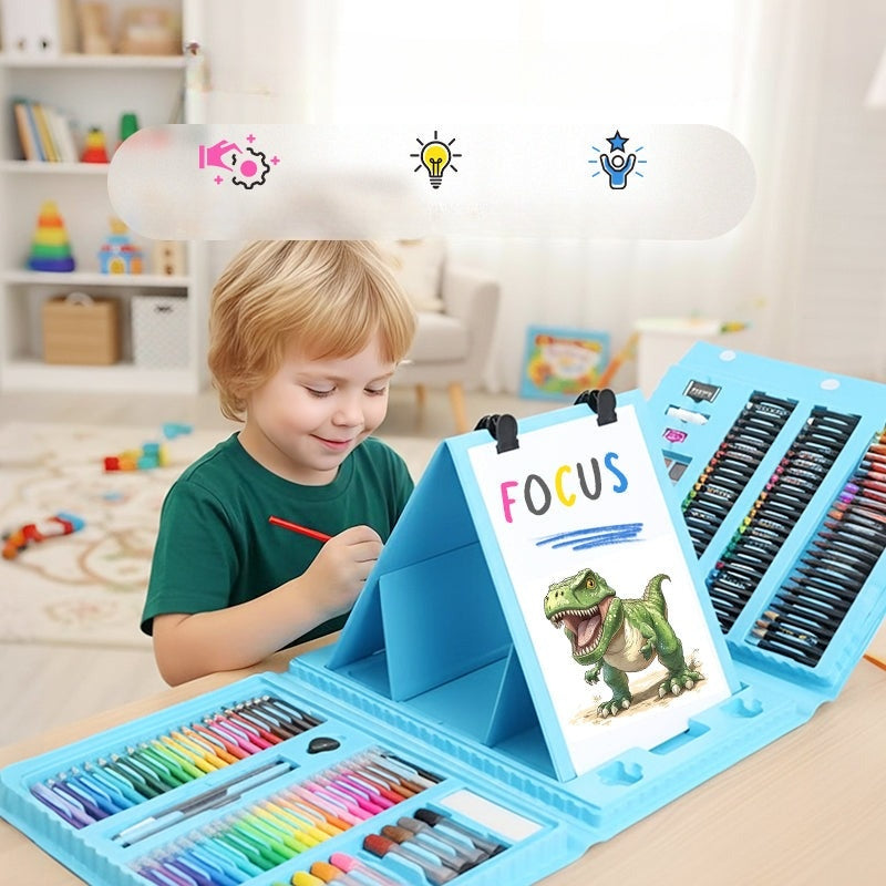 Coffret artistique créatif de luxe pour enfants