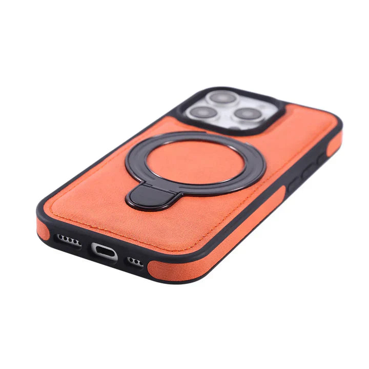 Coque élégante pour iPhone avec support dissimulé