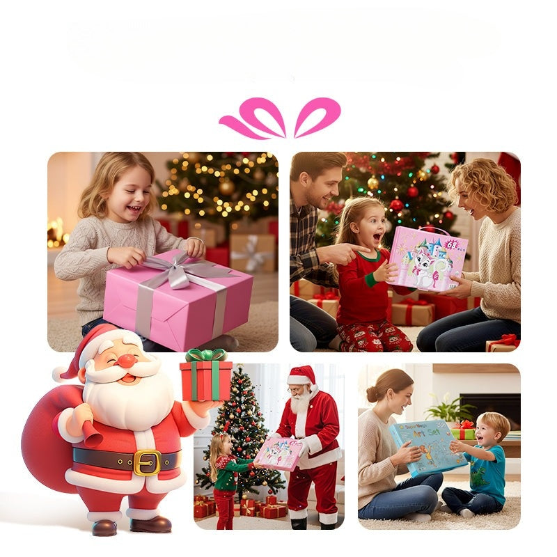 Coffret artistique créatif de luxe pour enfants