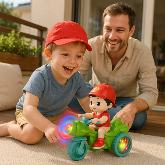 Jouet acrobatique lumineux et musical pour enfants