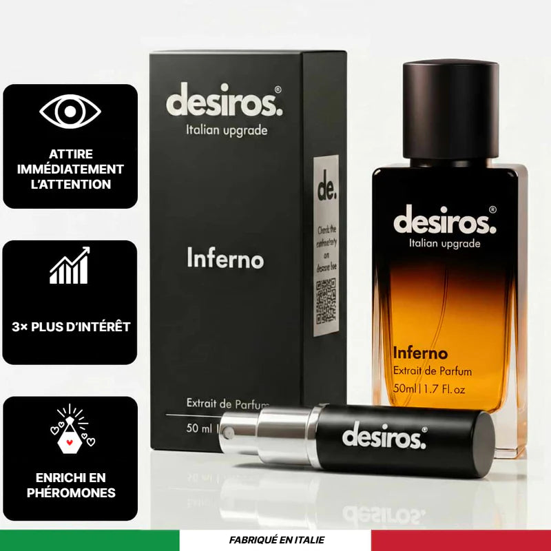 Desiros Inferno 2.0 – parfum aux phéromones