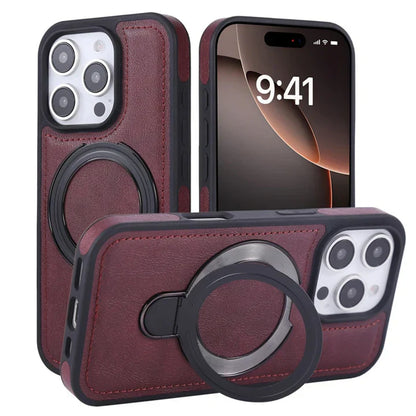 Coque élégante pour iPhone avec support dissimulé