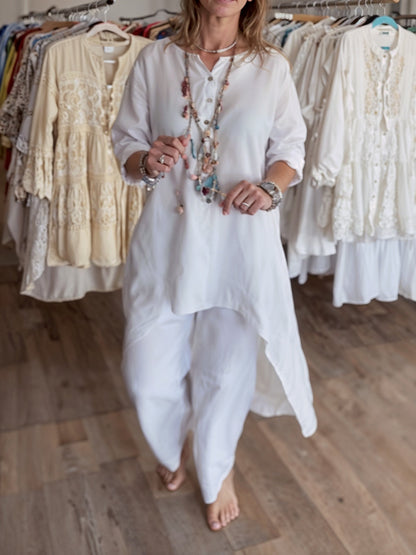 Elora - Linen Casual Suit
