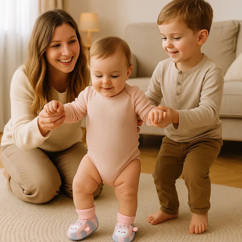 Chaussettes bébé ultra douces et antidérapantes