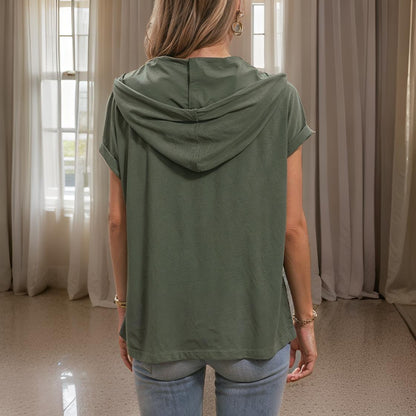 Elira - Casual Hoodie with Drawstrings
