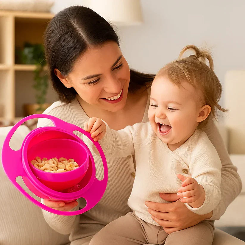 Bol anti-éclaboussures pour enfants – des repas sans dégâts