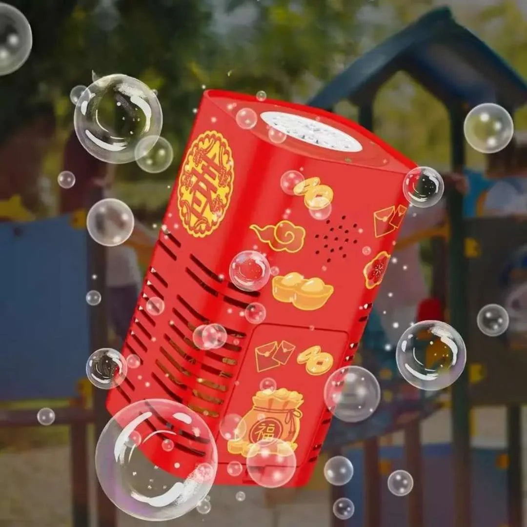Feu d’artifice de bulles de savon – un spectacle sûr de lumières et de bulles
