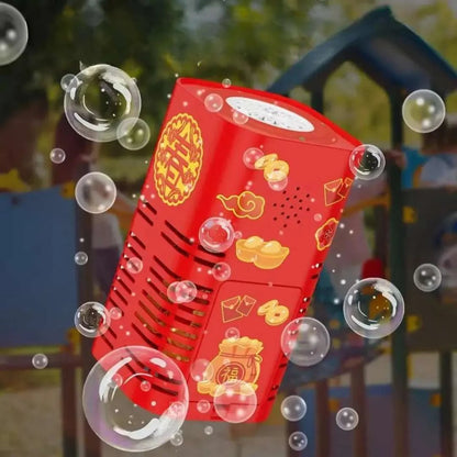 Feu d’artifice de bulles de savon – un spectacle sûr de lumières et de bulles