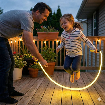 Corde à sauter LED lumineuse