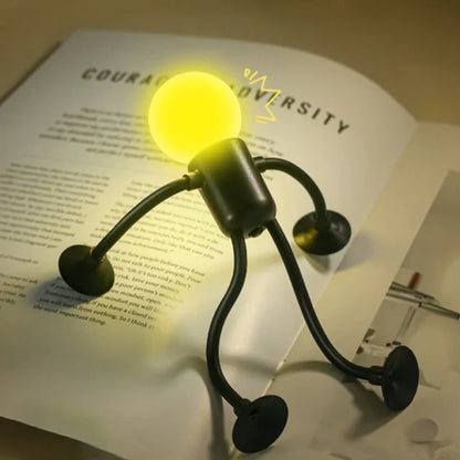 Lampe de nuit flexible en forme de figurine