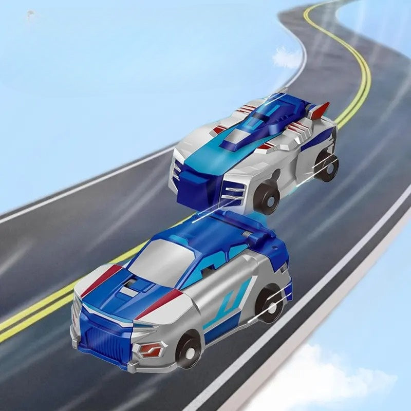 Voitures transformables qui se métamorphosent en créatures magiques lors des collisions