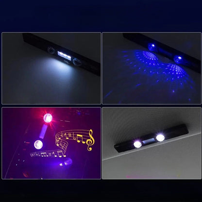 Éclairage intérieur RGB sans fil – des couleurs qui suivent la musique