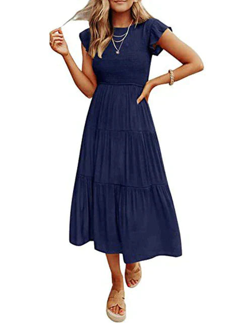 Helene - Elegant vintage summer maxi dress for women
