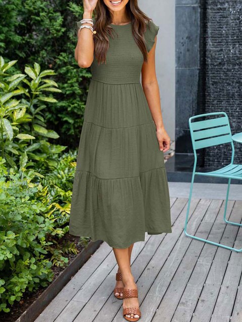 Helene - Elegant vintage summer maxi dress for women