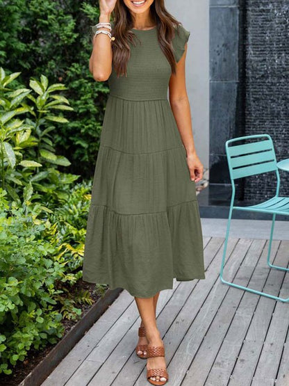Helene - Elegant vintage summer maxi dress for women