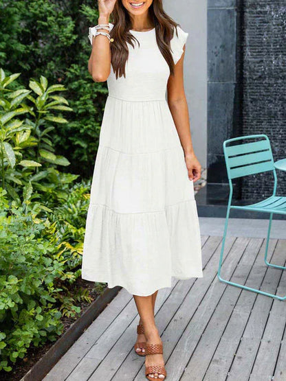 Helene - Elegant vintage summer maxi dress for women