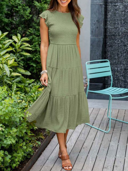 Helene - Elegant vintage summer maxi dress for women