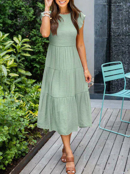 Helene - Elegant vintage summer maxi dress for women