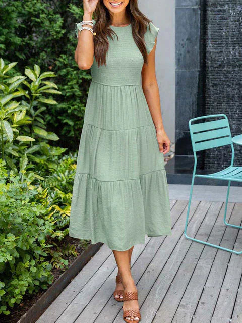 Helene - Elegant vintage summer maxi dress for women