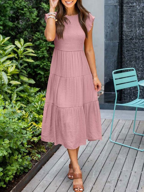 Helene - Elegant vintage summer maxi dress for women
