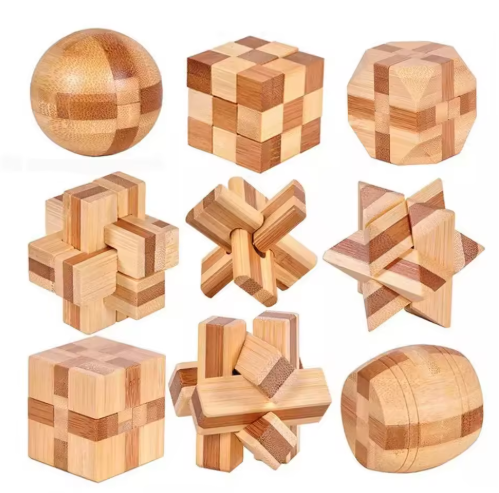 Puzzle 3D en bois – un grand classique des jeux de logique pour tous