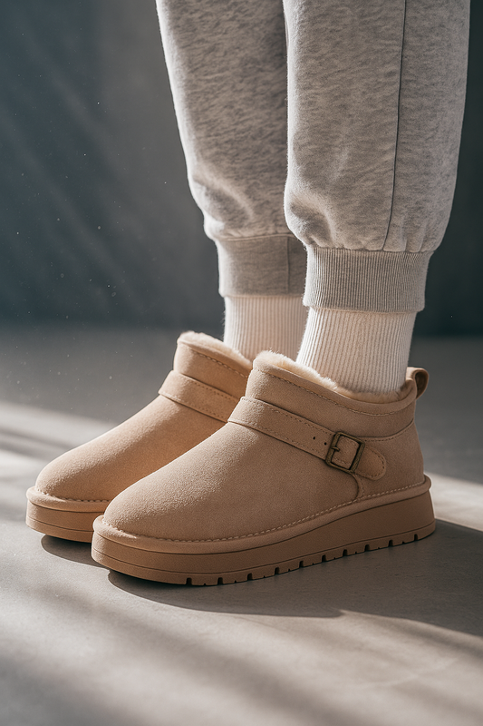 Women's Classic Plush Boot-Shoes