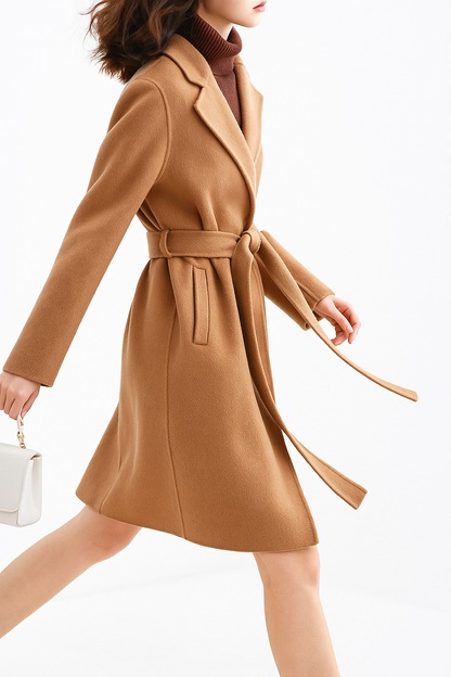 Winter Cinch Woolen Coat