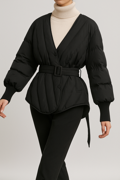 The Quilted Belle Down Jacket