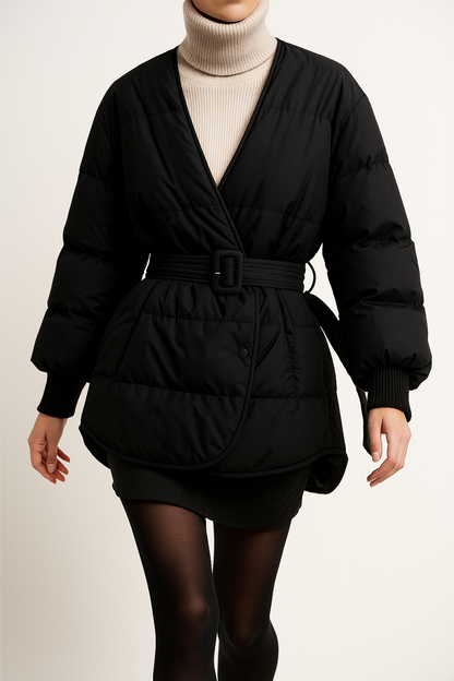 The Quilted Belle Down Jacket