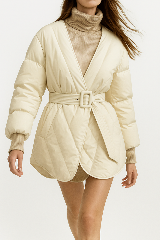 The Quilted Belle Down Jacket