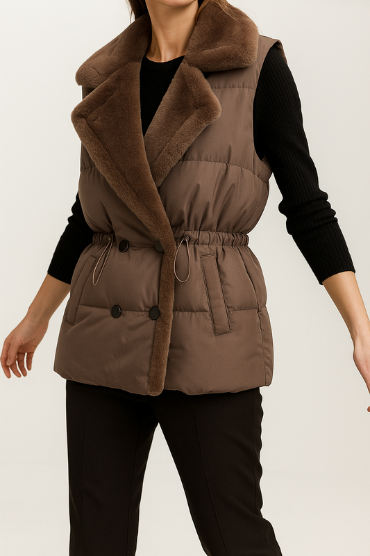 Maplewood Plush Winter Vest