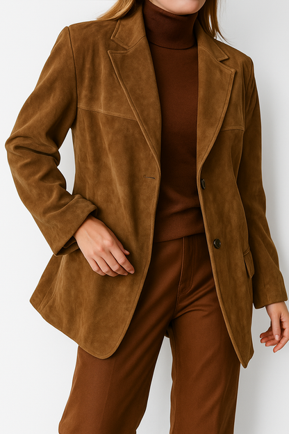 Paris Classic Suede Blazer