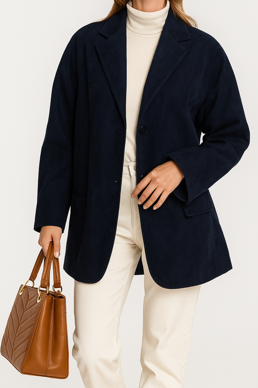 Paris Classic Suede Blazer