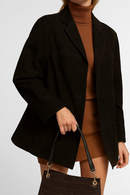 Paris Classic Suede Blazer