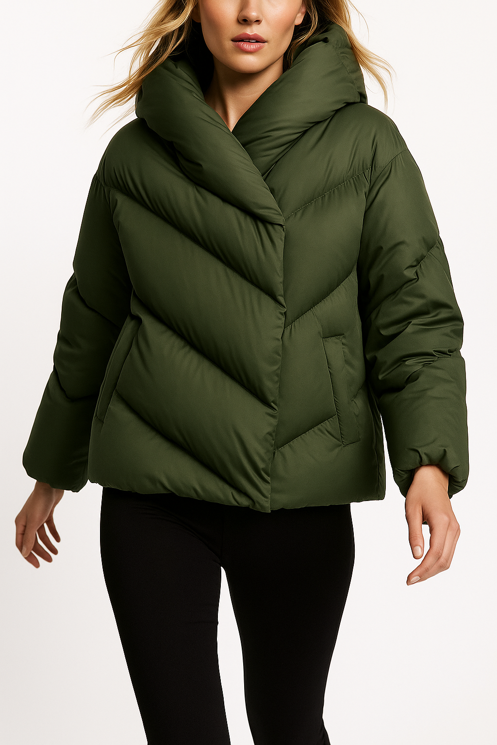 Women's Classic Hooded Down Puffer