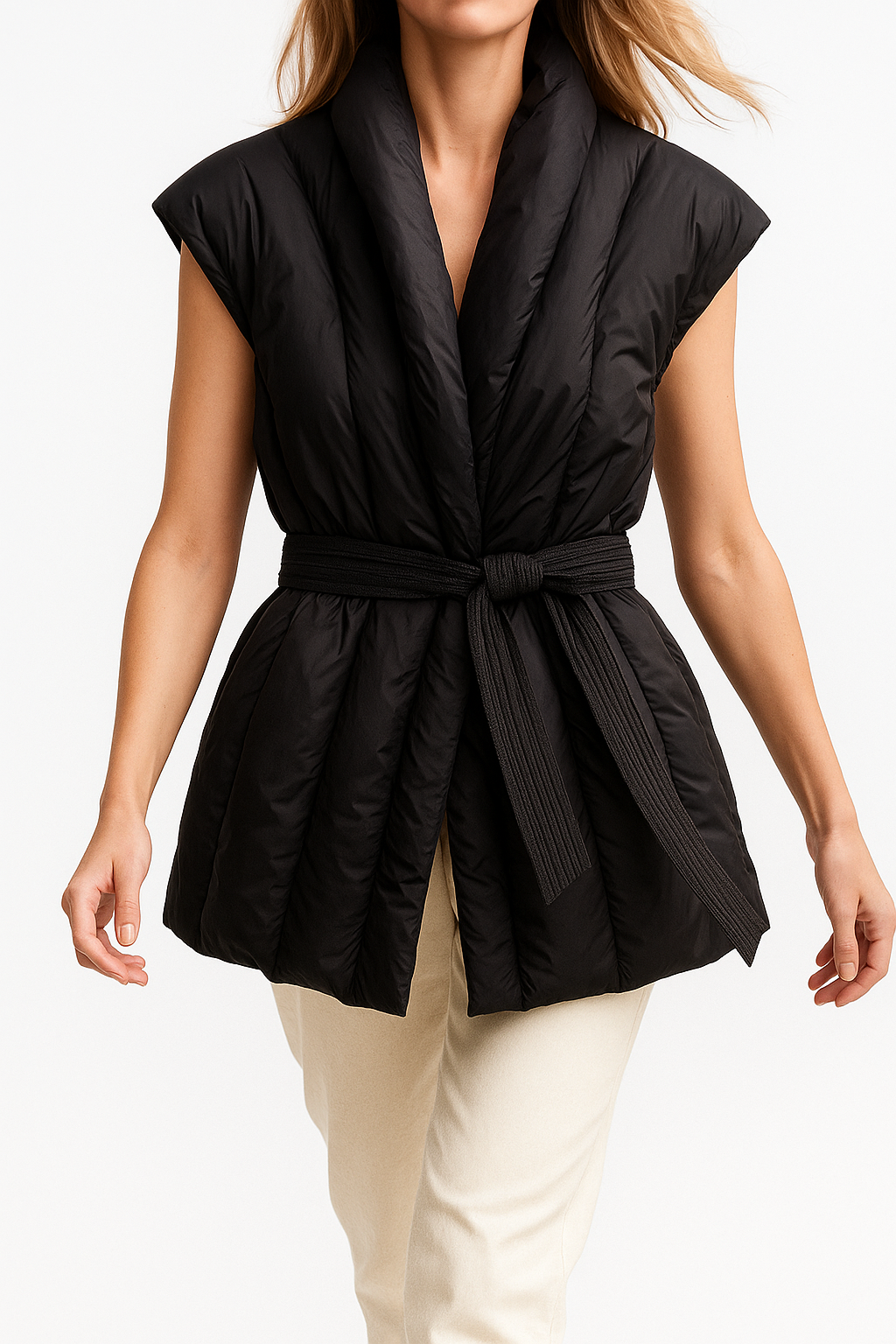 Hässleholm Belted Down Vest