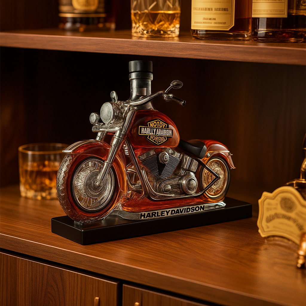 Édition limitée – bouteille de whisky « Harley »