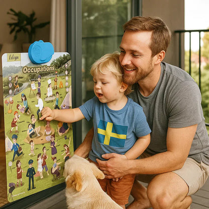 Tableau interactif parlant – abécédaire et apprentissage pour enfants