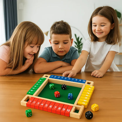 Jeu de société en bois – amusant et éducatif pour toute la famille