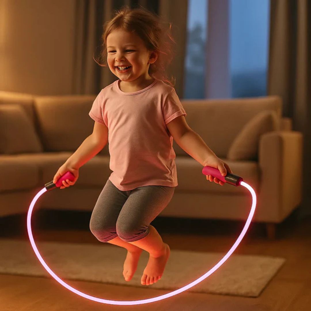 Corde à sauter LED lumineuse