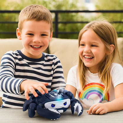 Crabe musical lumineux avec brume d’eau intégrée